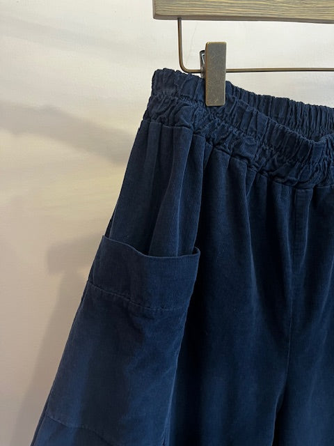 Corduroy Barrel Trousers