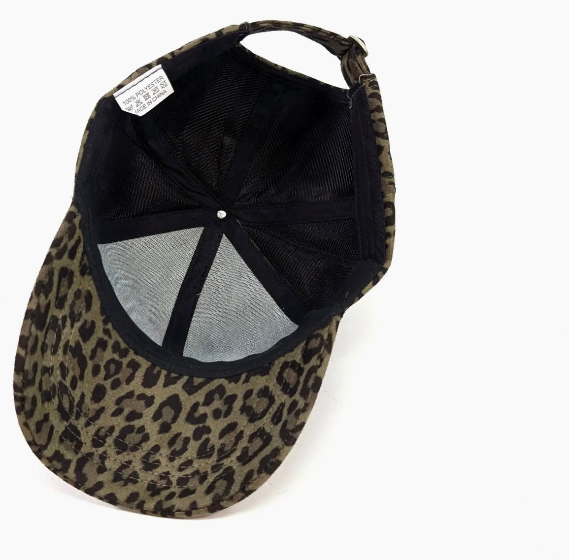 Leopard print hat