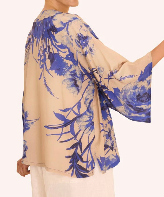 China blue kimono