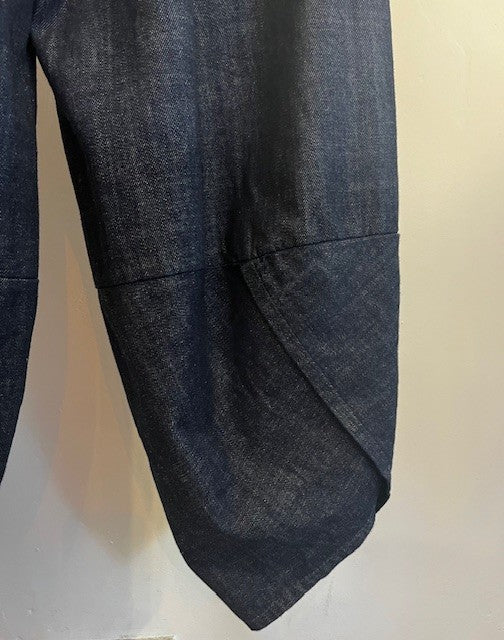 Denim Barrel Trousers