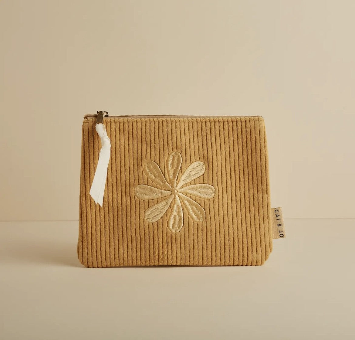 Corduroy pouches