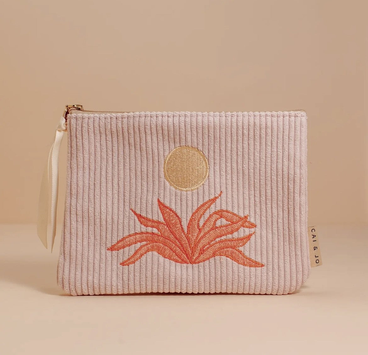 Corduroy pouches