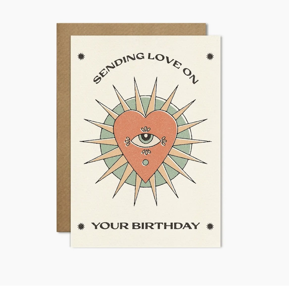 Sending Love Birthday Card