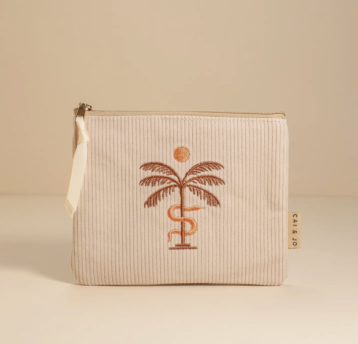 Corduroy pouches