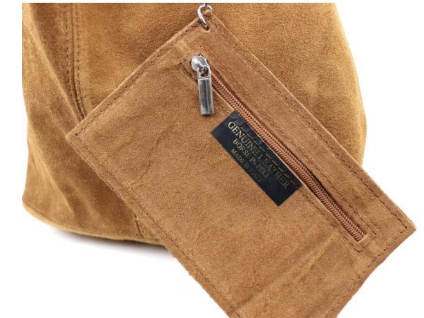 Suede Tote Bag