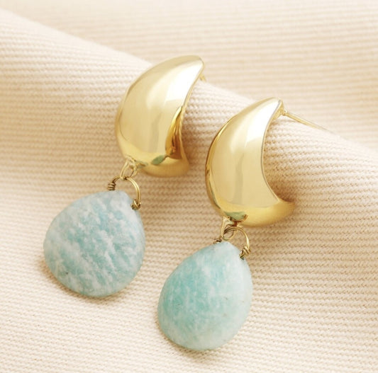 Lisa Angel Amazonite Earrings