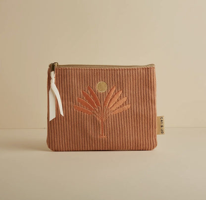 Corduroy pouches