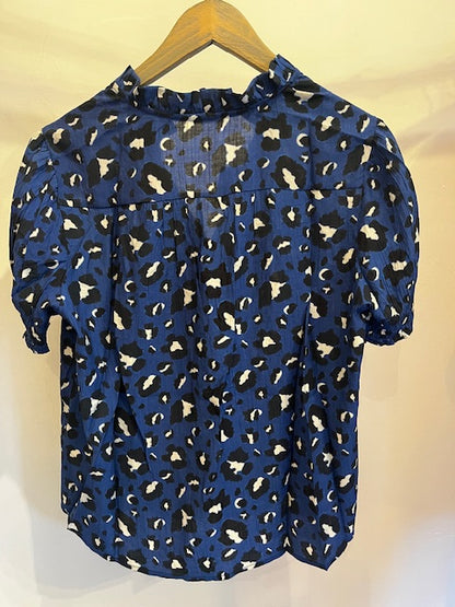 Leopard print blouse