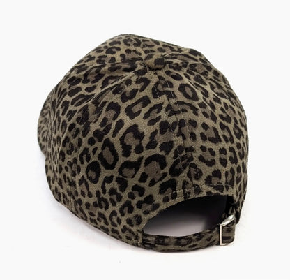Leopard print hat