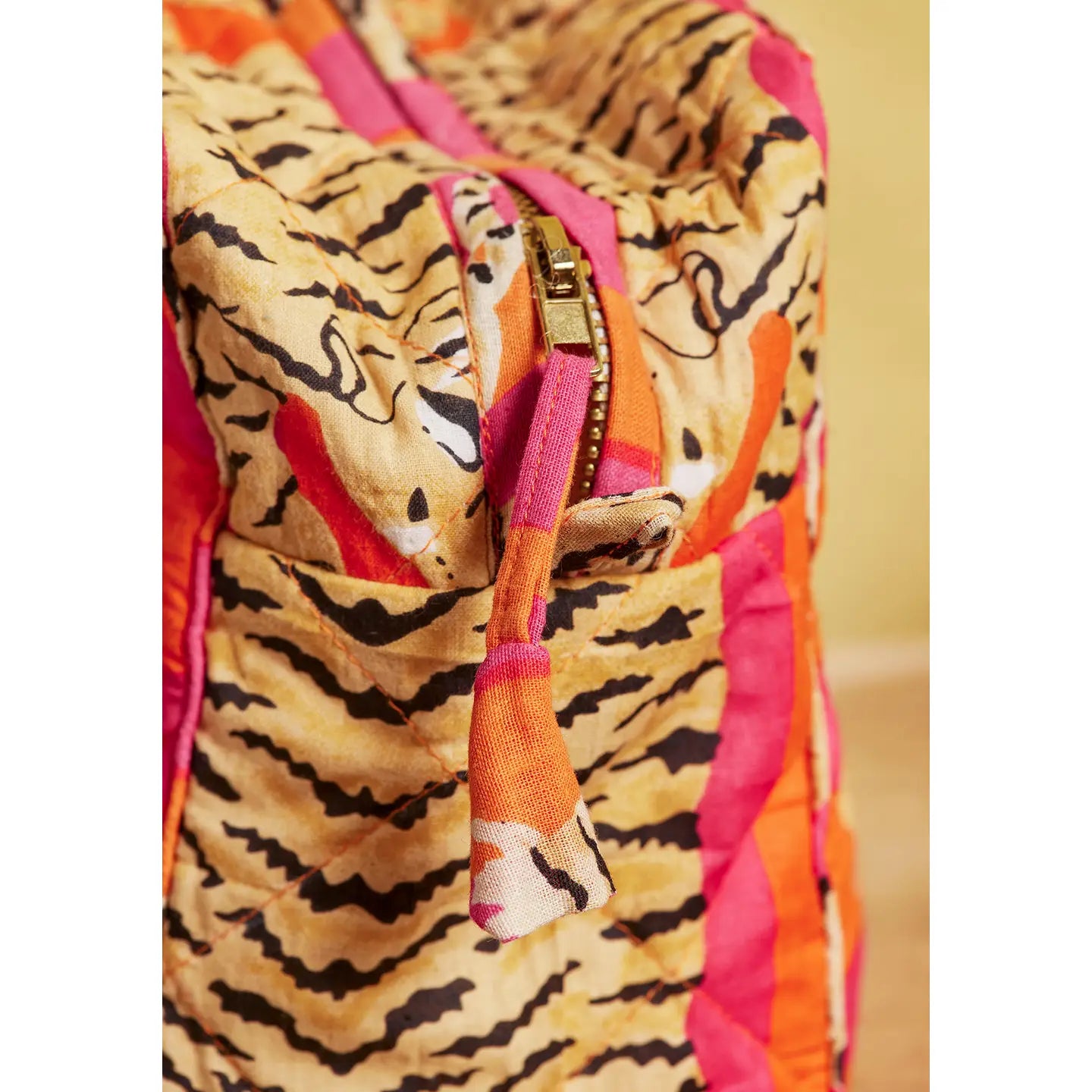 Tiger Stripe Wash Bag