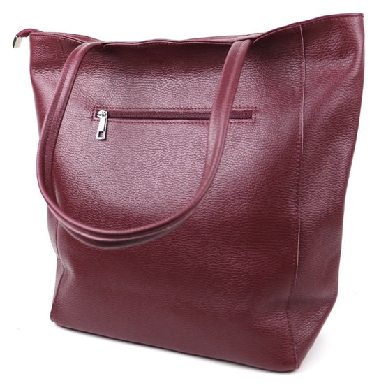 Leather Shopper Bag