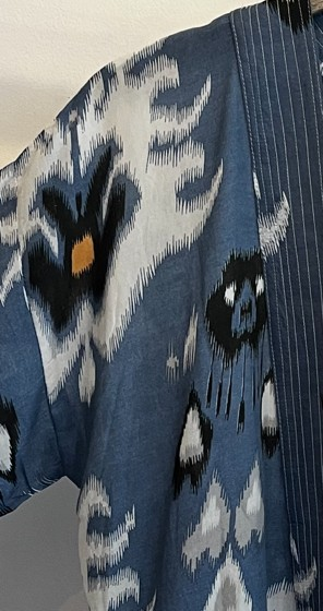 Aztec Print Kimono Jacket
