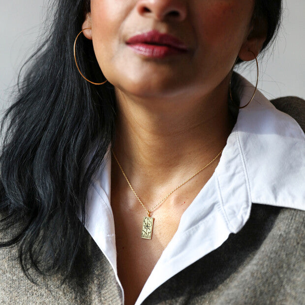 Lisa Angel Large Thin Hoop Earrings in Gold