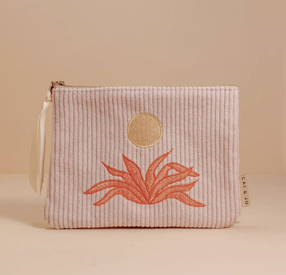 Corduroy pouches