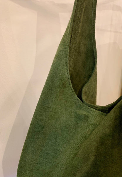 Suede Tote Bag